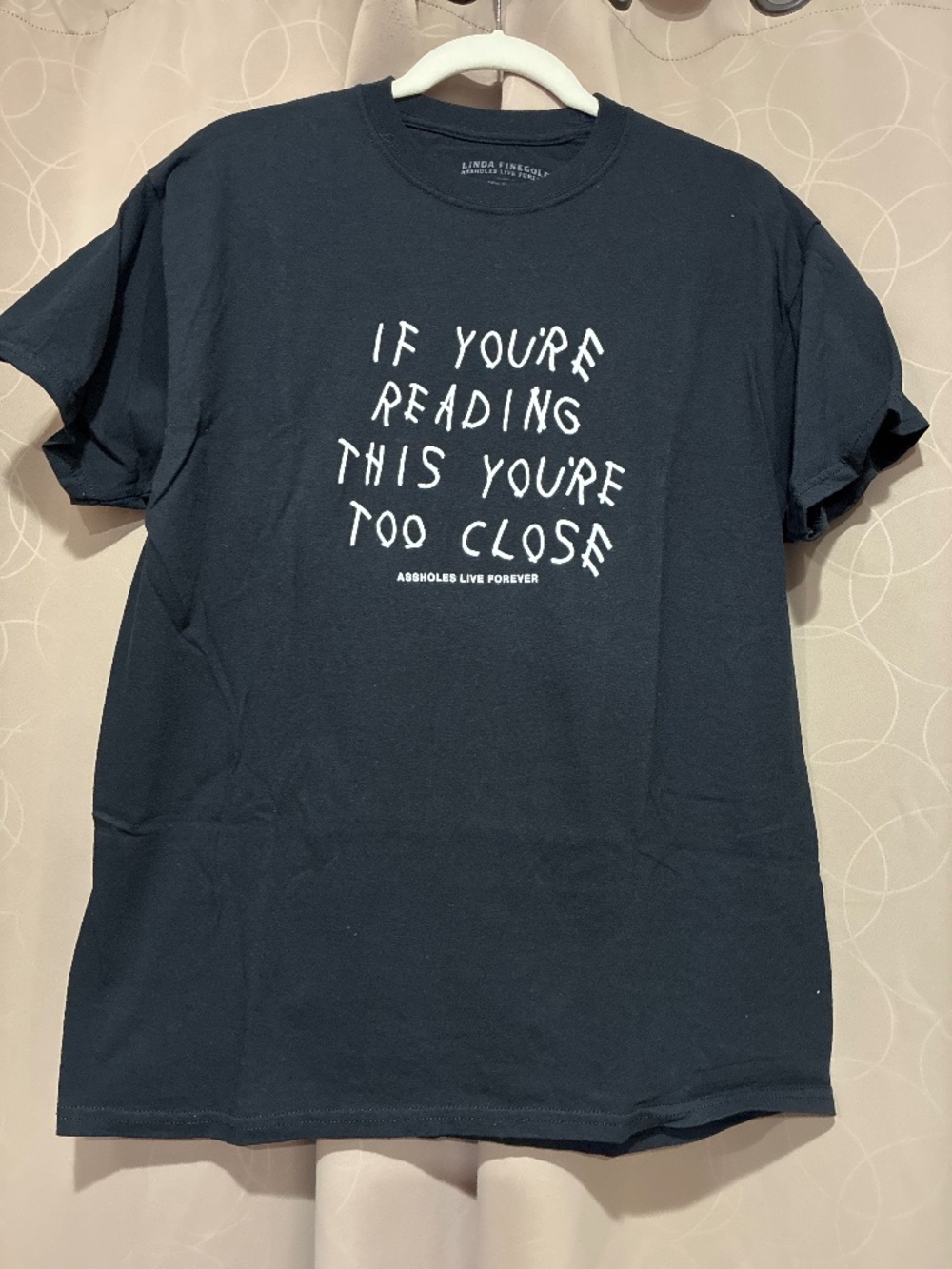 Assholes Live Forever Black Unisex T-shirt